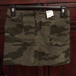 Forever 21 army skirt